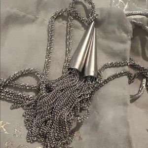 Kendra Scott Metallic Cone Tassel Necklace